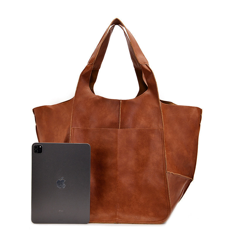 Seleneva | Vintage Leder Handtasche Damen
