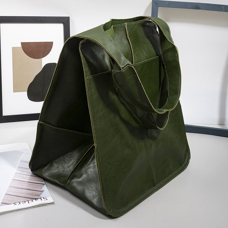 Seleneva | Vintage Leder Handtasche Damen