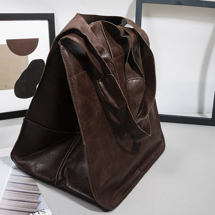 Seleneva | Vintage Leder Handtasche Damen