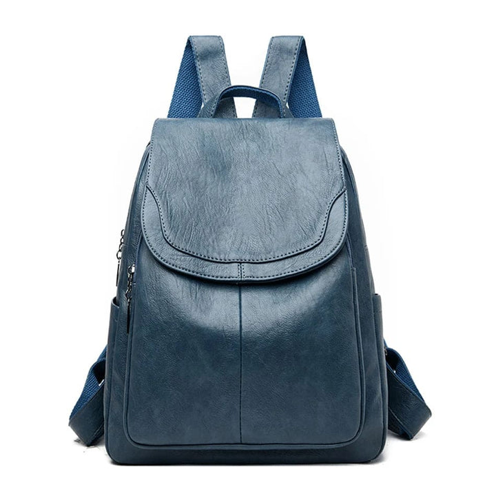 Emorie | Anti-theft leather backpack