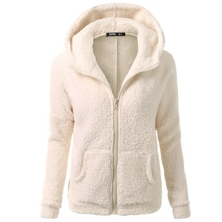 Bernadette| Teddy Fleece Strickjacke Damen