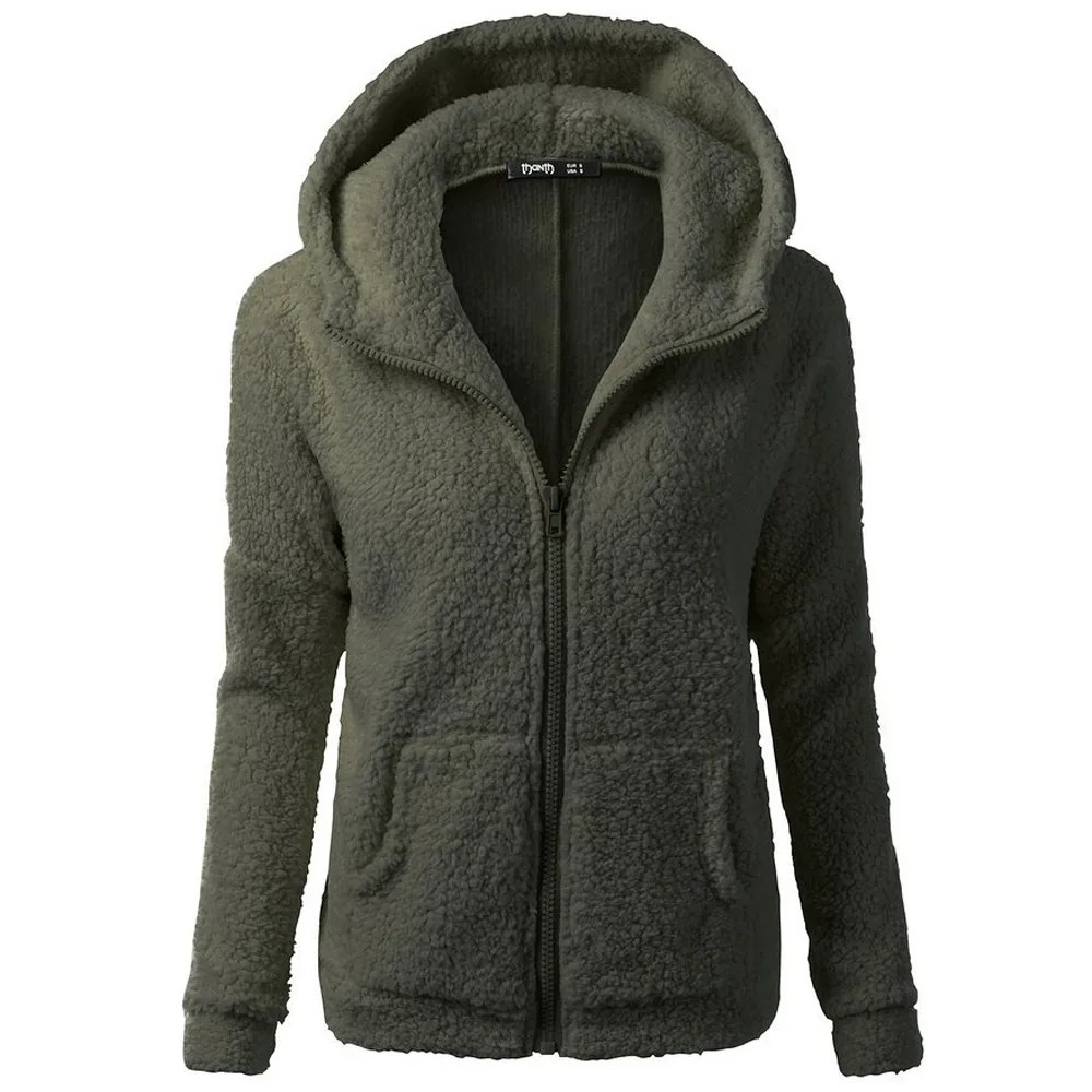 Bernadette| Teddy Fleece Strickjacke Damen