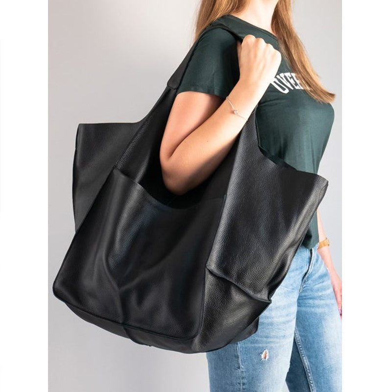 Seleneva | Vintage Leder Handtasche Damen