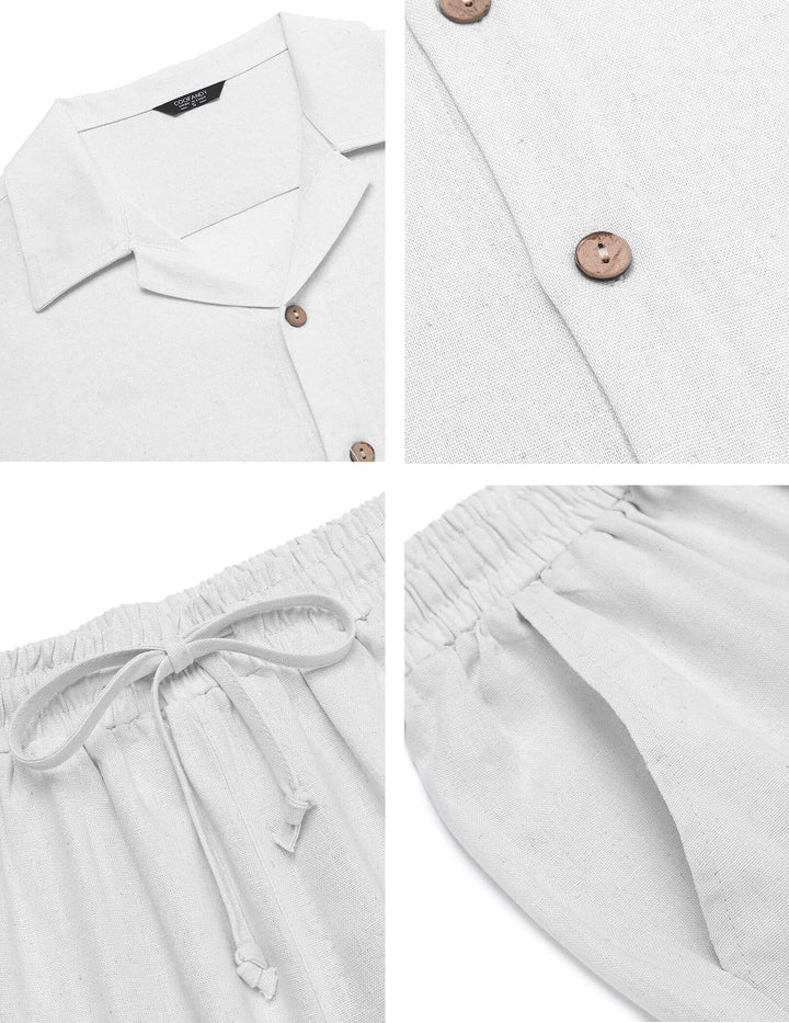 Beckett | Leinen Strand Outfit Herren