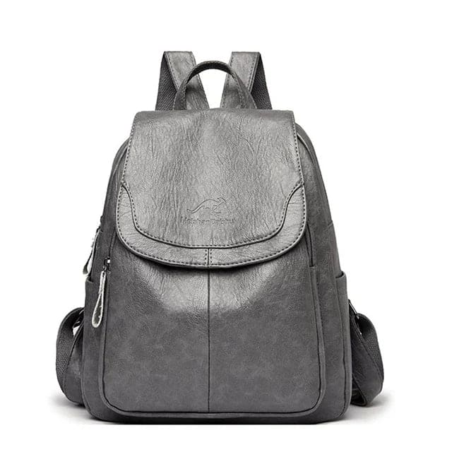 Emorie | Anti-theft leather backpack