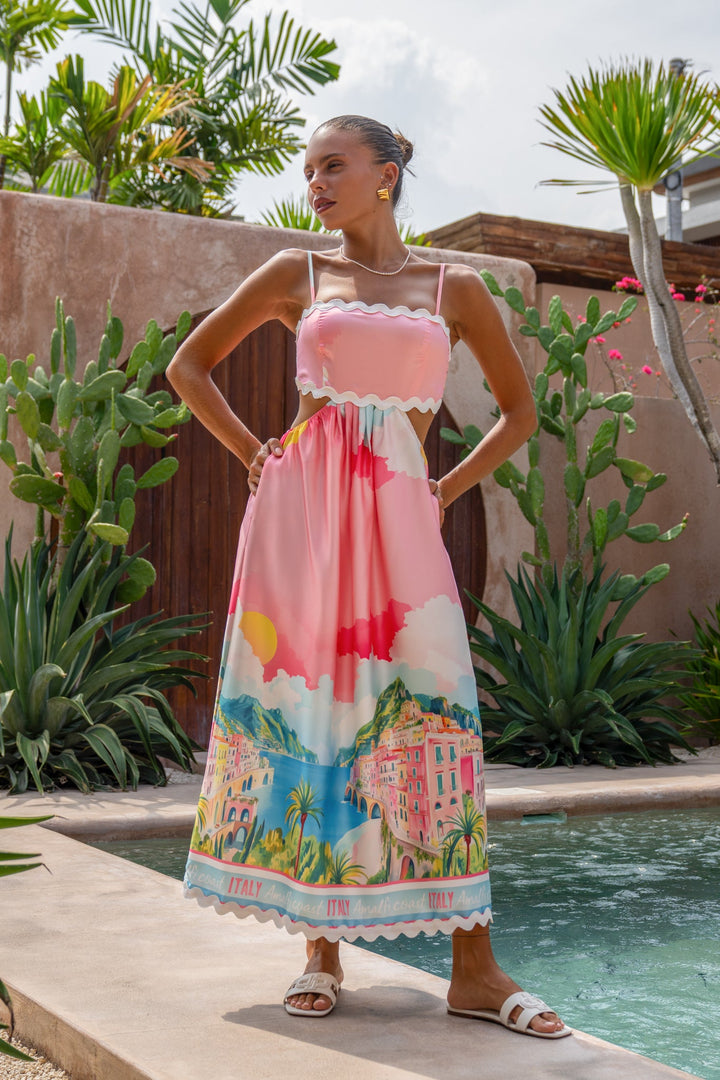 Aerin | Sommerkleid mit Cut-Outs
