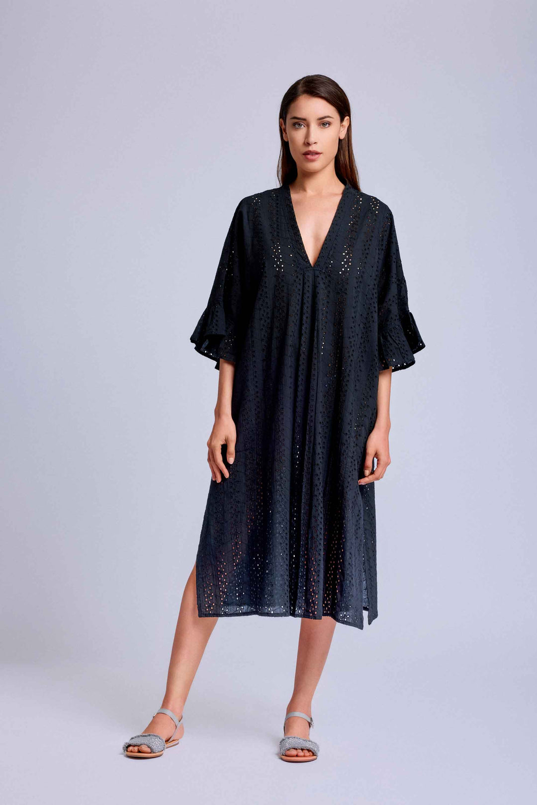Aisla | Elegantes Kleid mit Stickerei