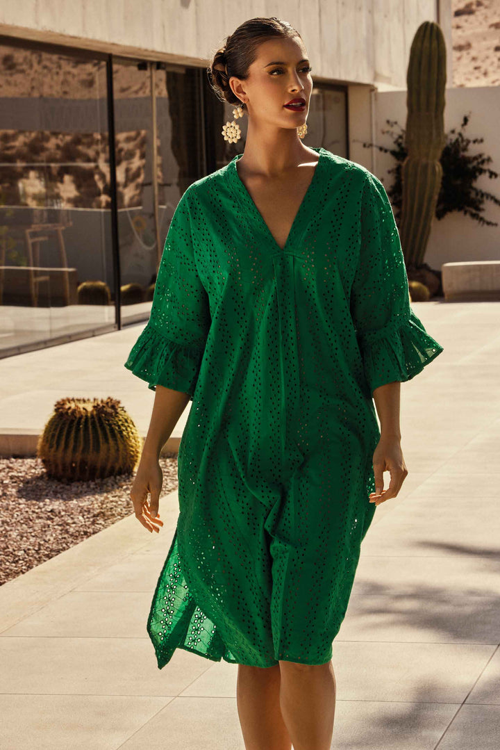 Aisla | Elegantes Kleid mit Stickerei