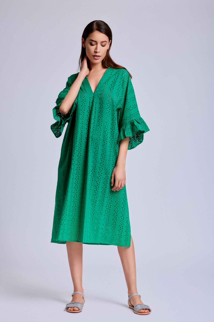 Aisla | Elegantes Kleid mit Stickerei