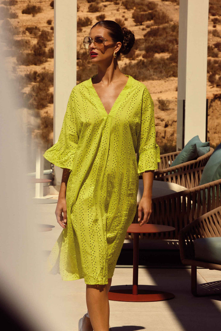 Aisla | Elegantes Kleid mit Stickerei