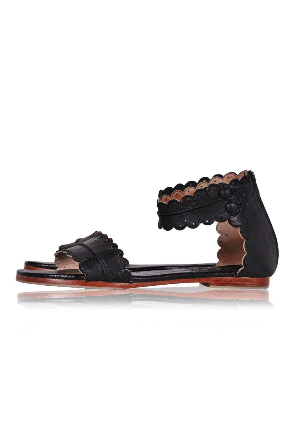 Alloria | Vintage Ledersandalen Damen