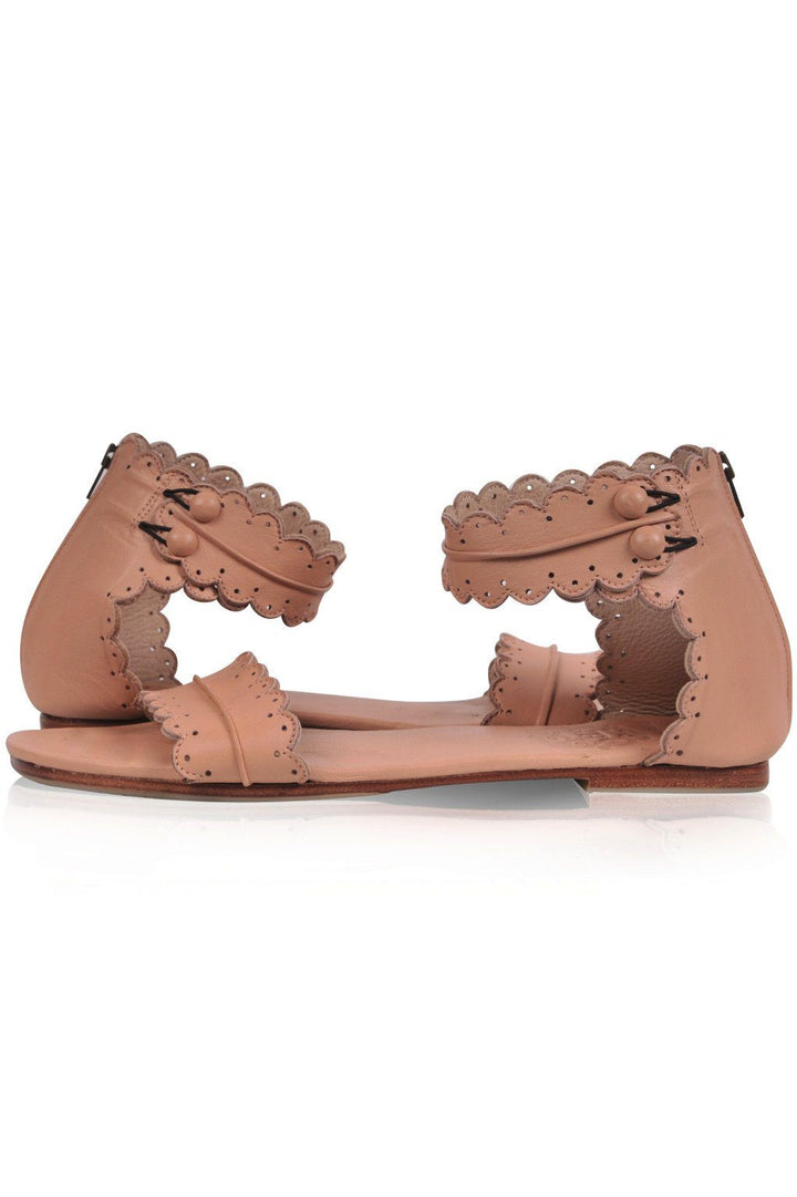 Alloria | Vintage Ledersandalen Damen