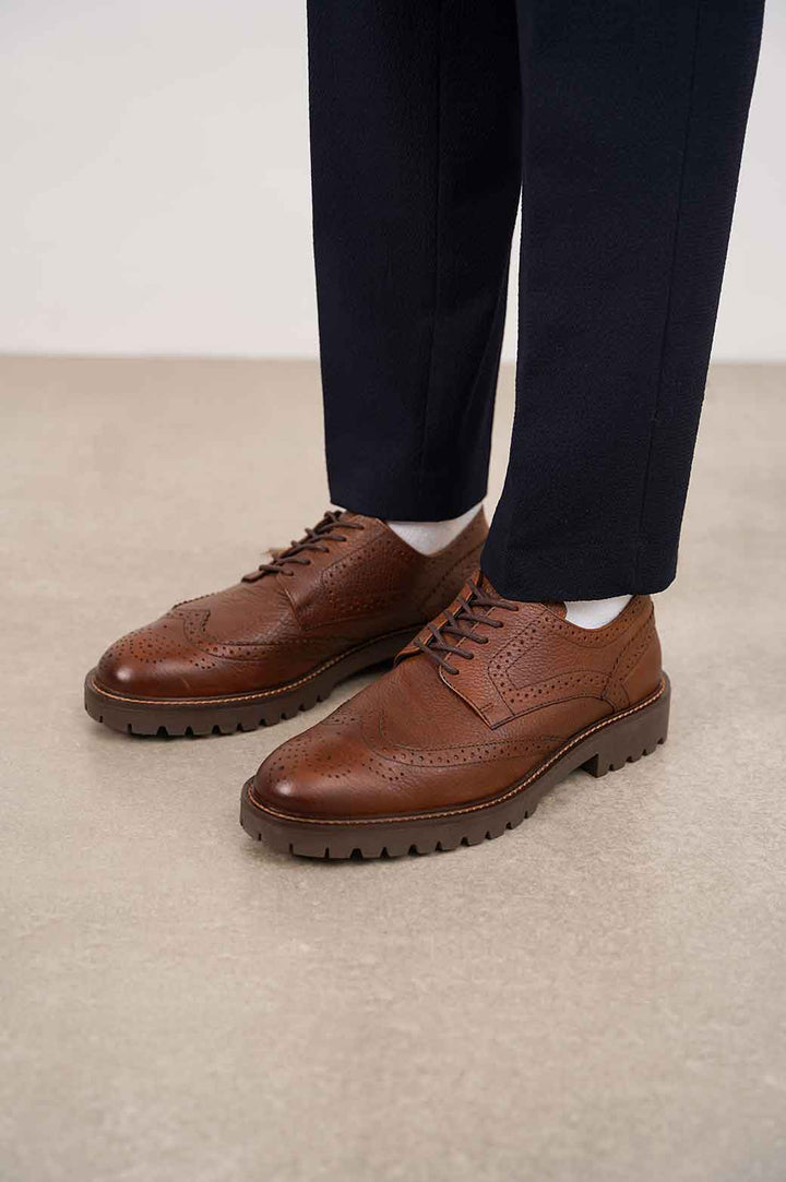 Axl | Elegante Brogue-Lederschuhe