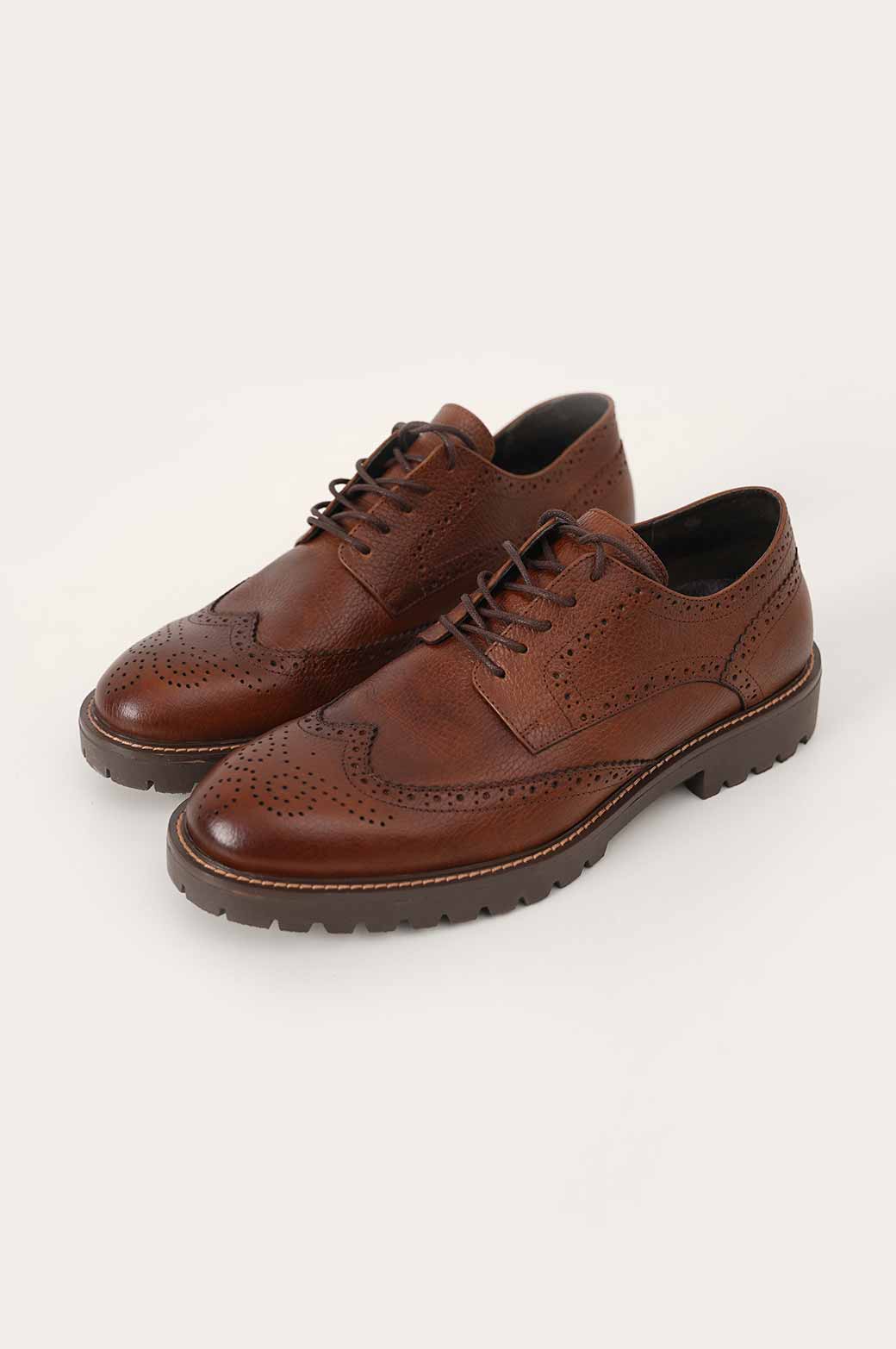 Axl | Elegante Brogue-Lederschuhe