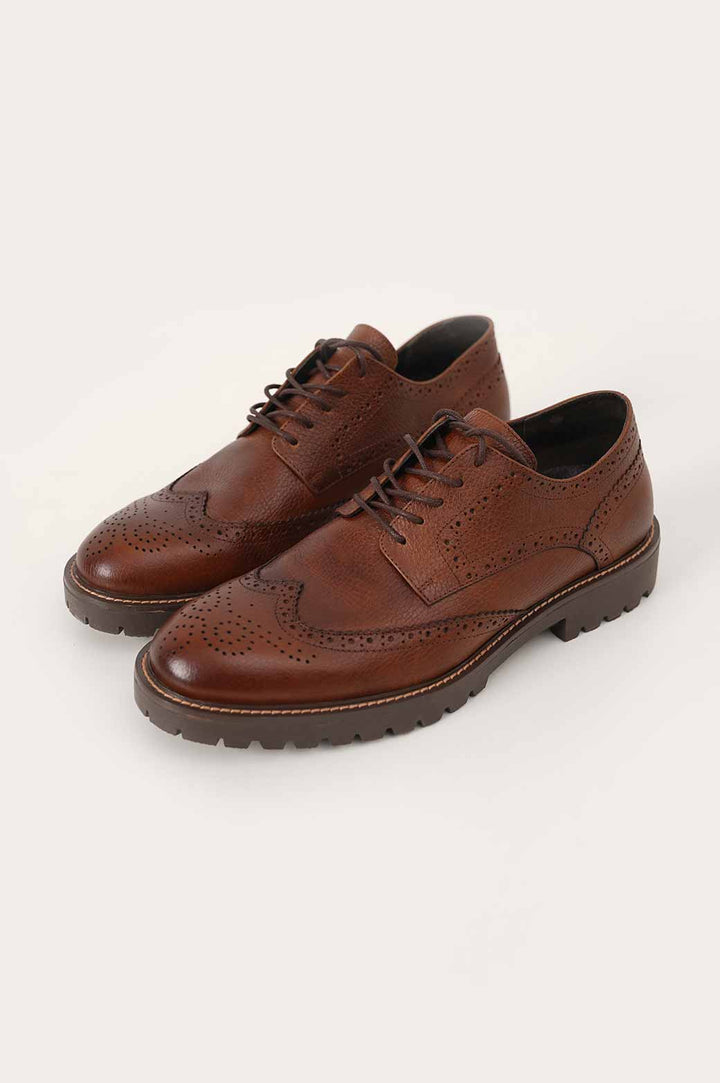 Axl | Elegante Brogue-Lederschuhe