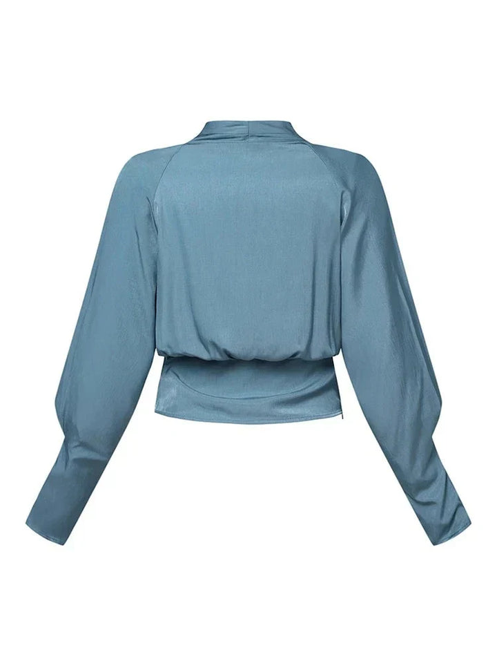 Karalyn | Bluse mit V-Ausschnitt