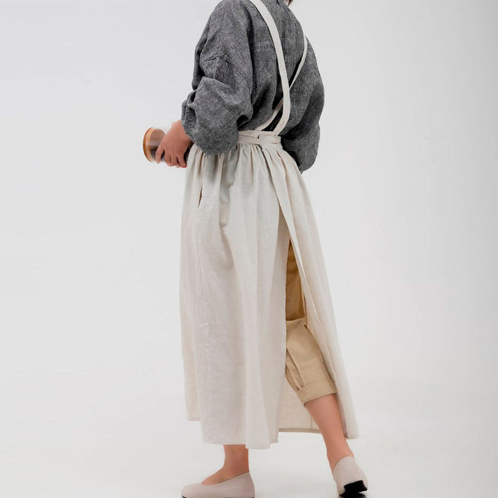Ariuna | Traditionelle Schürze aus Leinen