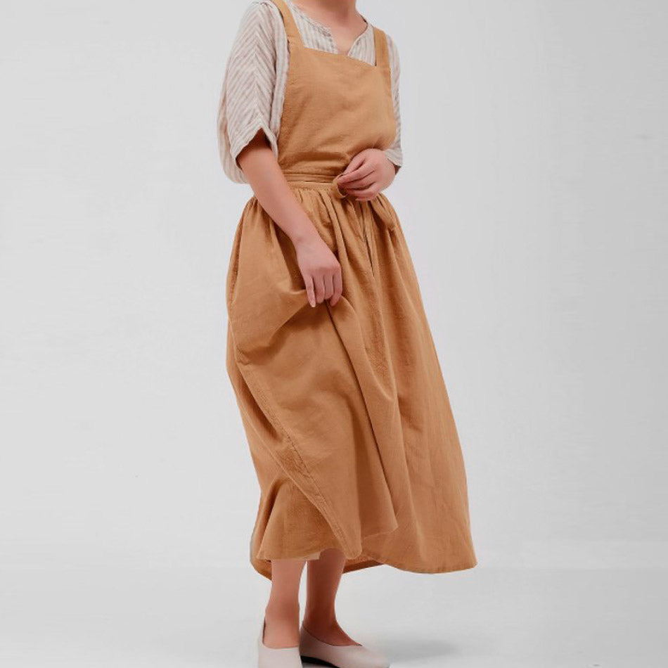 Ariuna | Traditionelle Schürze aus Leinen