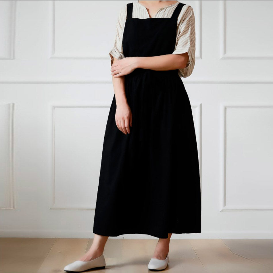 Ariuna | Traditionelle Schürze aus Leinen