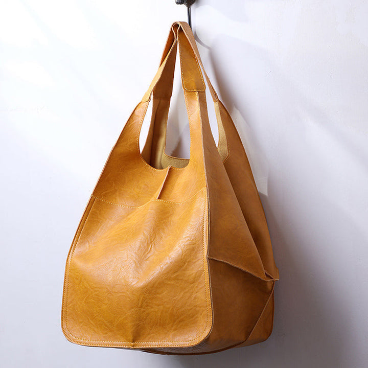 Seleneva | Vintage Leder Handtasche Damen