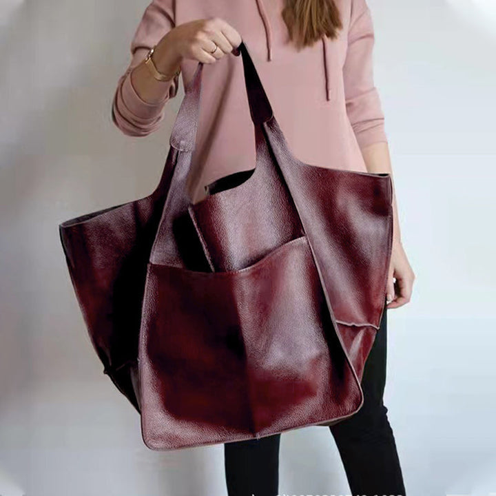 Seleneva | Vintage Leder Handtasche Damen